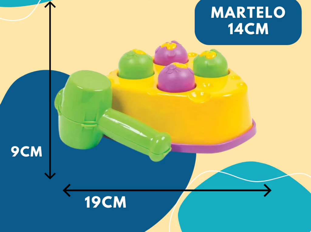 Rata Tuff Didático – Brinquedo Educativo Infantil
