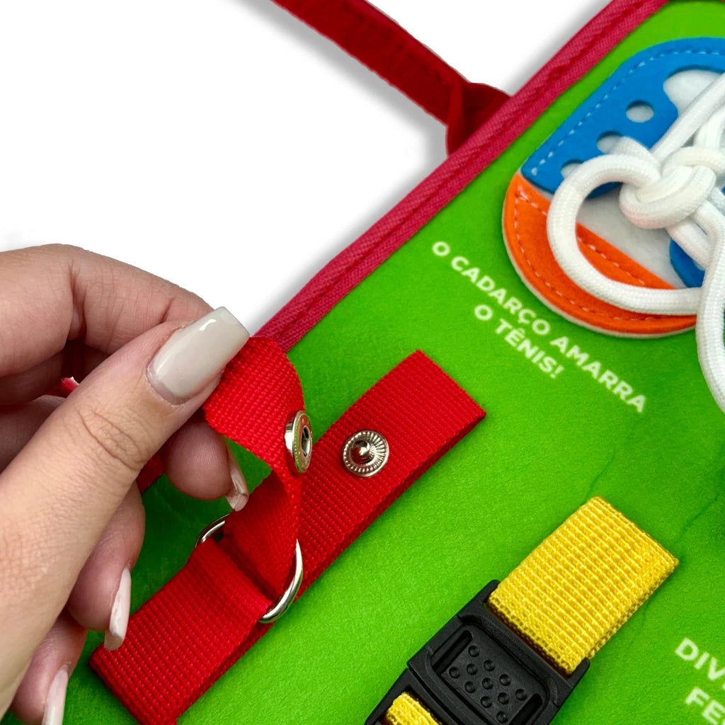 Livro Maleta Sensorial Montessori