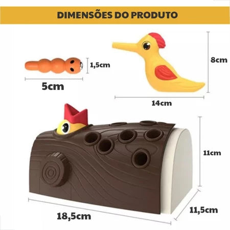 Brinquedo Pica-Pau para o Desenvolvimento Intelectual