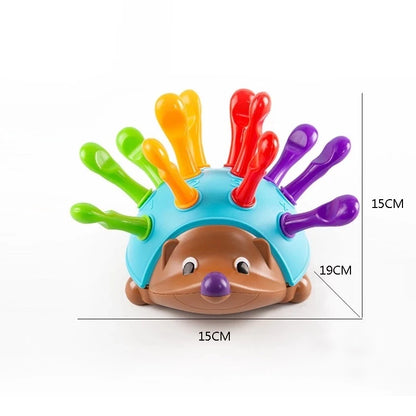 Brinquedo Sensorial Porco-Espinho Montessori