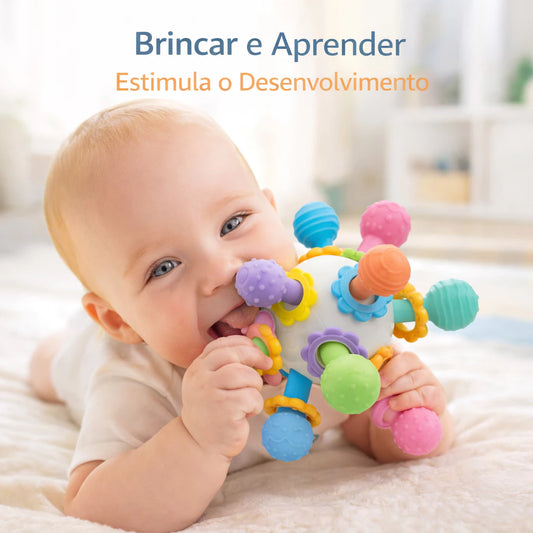 Mordedor Sensorial para Bebê – Estímulo, Conforto e Desenvolvimento