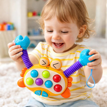 Caranguejo Interativo Sensorial com Luzes e Sons