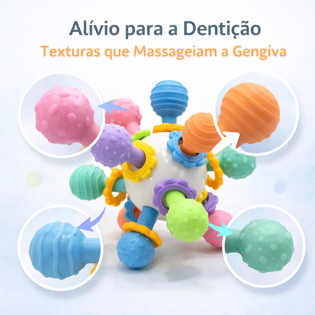 Mordedor Sensorial para Bebê – Estímulo, Conforto e Desenvolvimento