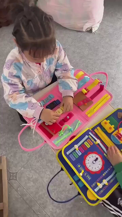 Livro Maleta Sensorial Montessori