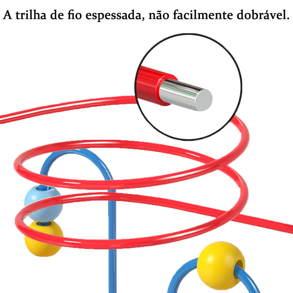 Mini Aramado Circular Labirinto de Bolinhas