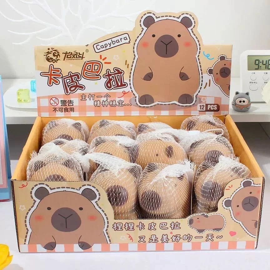 Brinquedo Squeeze de Capivara Anti-Stress