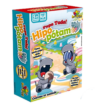 Jogo Papa Bolinhas Hipopótamo